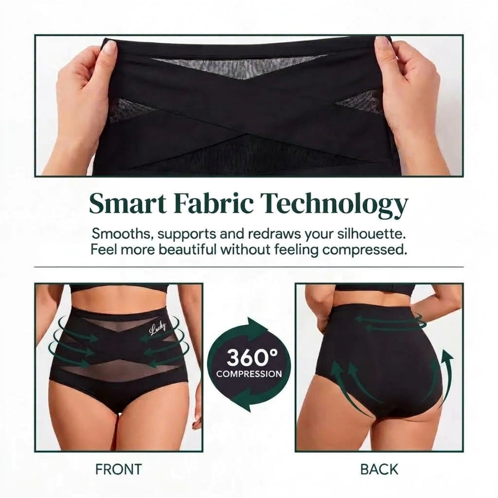 High-Waisted Tummy-Control Shapewear