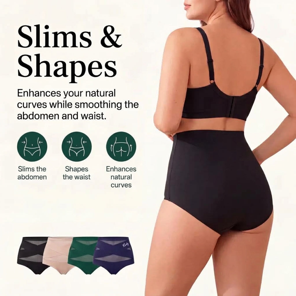 High-Waisted Tummy-Control Shapewear