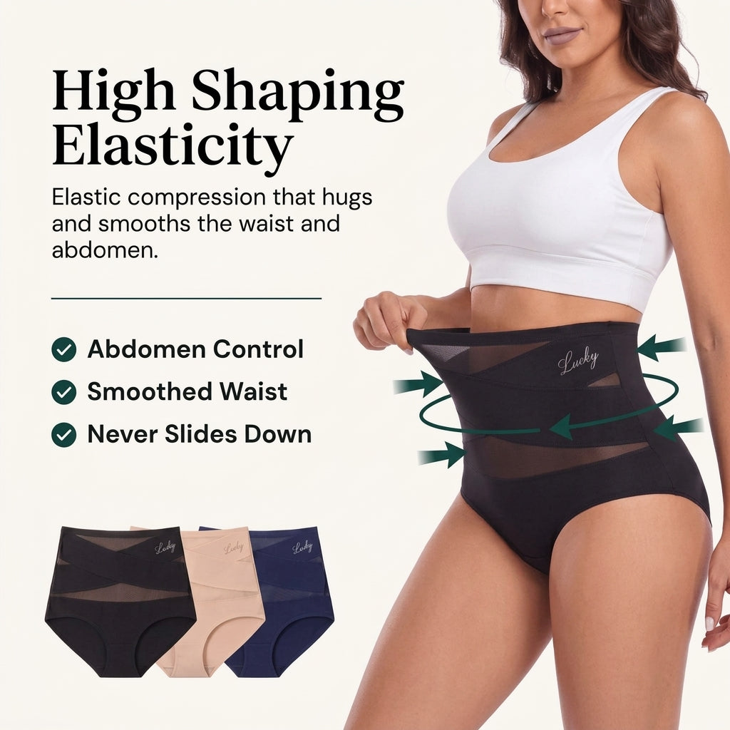 High-Waisted Tummy-Control Shapewear