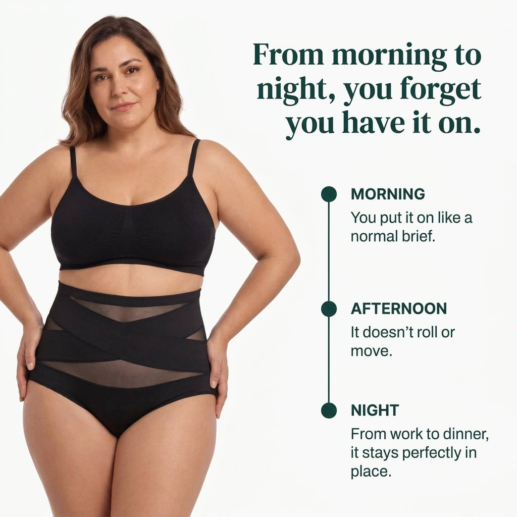 High-Waisted Tummy-Control Shapewear
