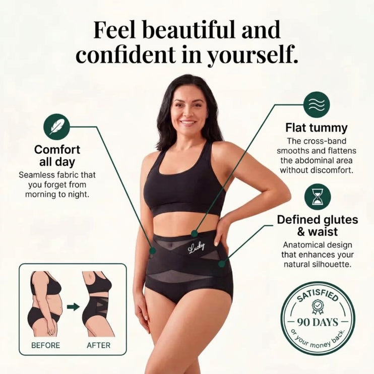 High-Waisted Tummy-Control Shapewear